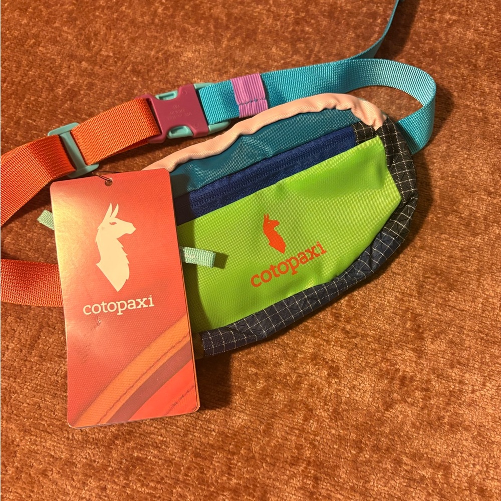 Cotopaxi Colorful Belt Bag NWT